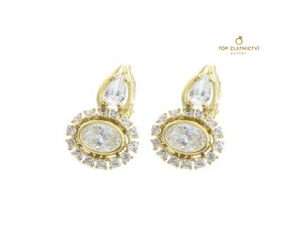 Zlaté náušnice 2.69g