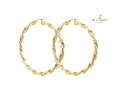Zlaté náušnice 10.49g