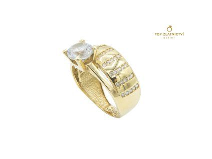 Zlatý prsten 3.84g
