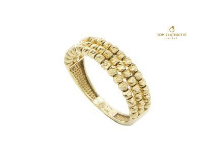 Zlatý prsten 2.55g