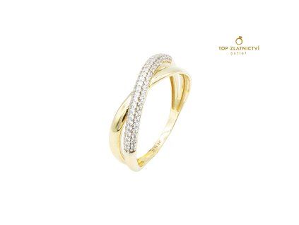 Zlatý prsten 2.55g