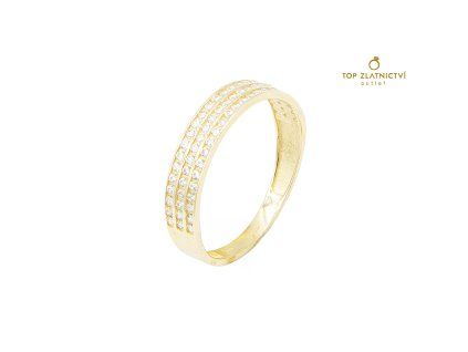 Zlatý prsten 1.64g