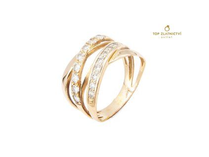 Zlatý prsten 2.88g