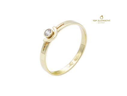 Zlatý prsten 1.91g