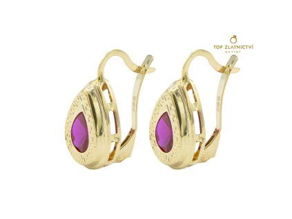 Zlaté náušnice 3.63g