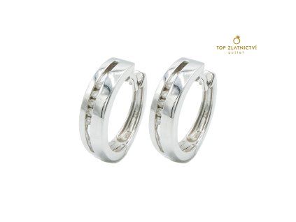 Zlaté náušnice 3.09g