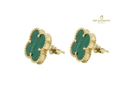 Zlaté náušnice 2.71g