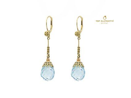 Zlaté náušnice 5.57g