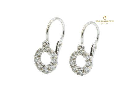 Zlaté náušnice 1.08g