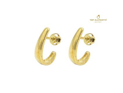 Zlaté náušnice 3.13g
