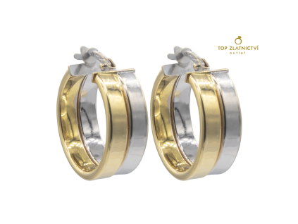Zlaté náušnice 3.15g