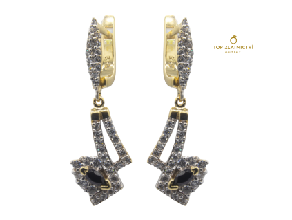 Zlaté náušnice 6.03g