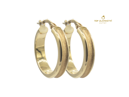 Zlaté náušnice 2.11g