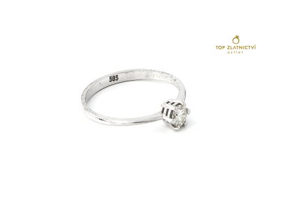 45085 zlaty prsten s diamantem 1 19g