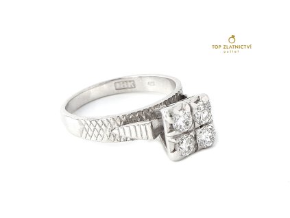 49158 zlaty prsten s diamanty 3 86g