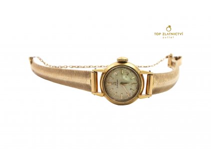 76837 zlate hodinky omega 23 95g