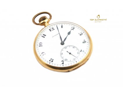 80637 zlate kapesni hodinky 53 18g