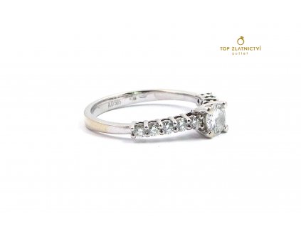 83604 zlaty prsten s diamanty 2 12g