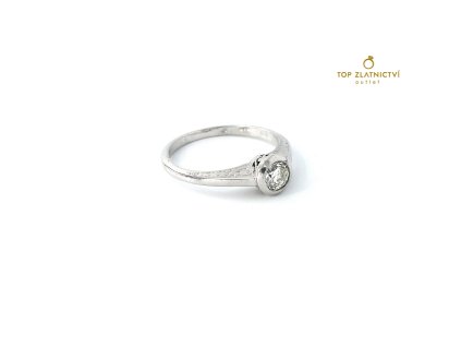 84173 zlaty prsten s diamantem 2 41g