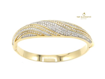 Zlatý náramek 25.56g