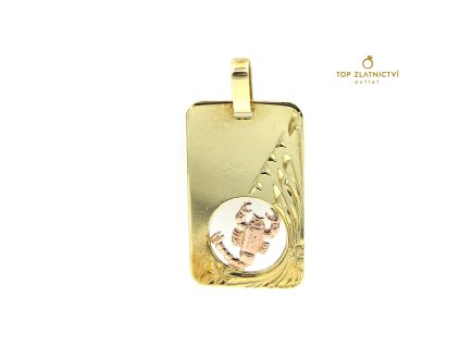 Zlatý přívěsek 2.26g