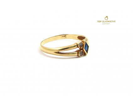 88146 zlaty prsten 2 34g