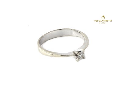 89697 zlaty prsten s diamantem 2 11g