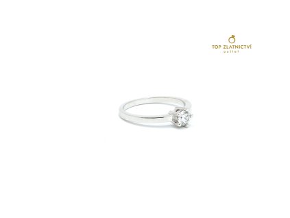 Zlatý prsten s diamantem 2.72g