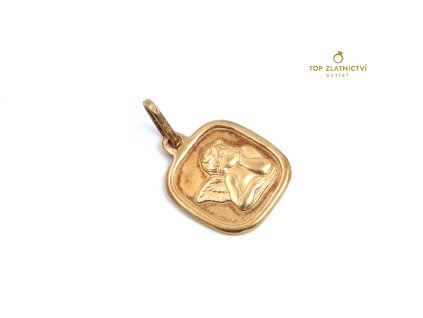 95387 zlaty privesek 2 43g