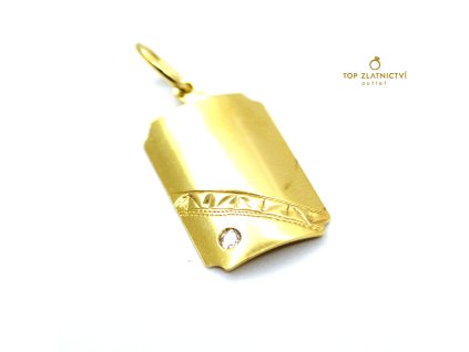 95684 zlaty privesek 1 70g