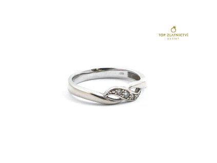 97055 zlaty prsten s diamanty 2 40g
