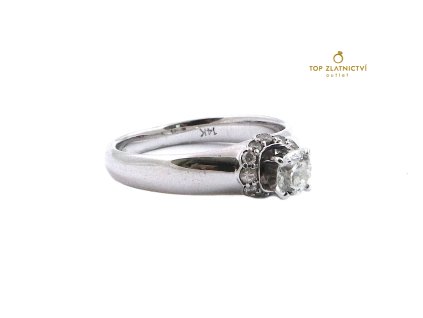 97139 zlaty prsten s diamanty 3 89g