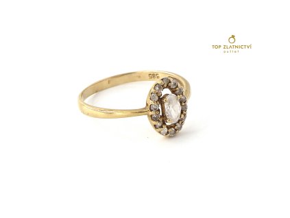 98090 zlaty prsten 1 53g