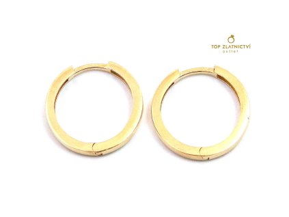 99166 zlate nausnice 2 55g