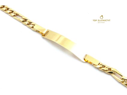 99205 zlaty naramek 3 37g detsky