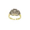 Zlatý prsten s diamanty 6.69g