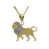 Zlatý přívěsek 1.01g - lev