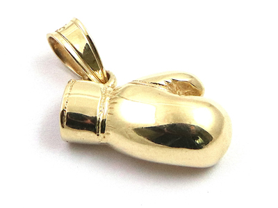 Zlatý přívěsek 585/1000 Boxerka