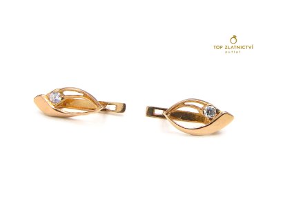 Zlaté náušnice 1.86g