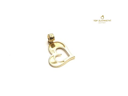Zlatý přívěsek 1.23g
