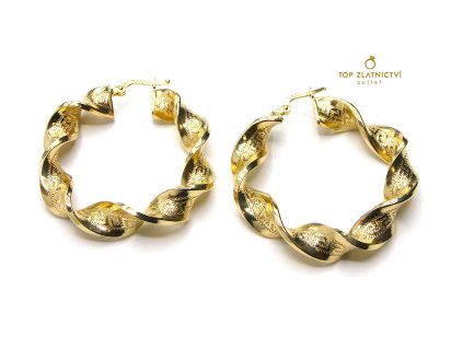 Zlaté náušnice 5.50g