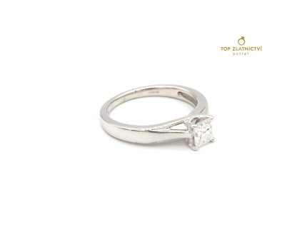 Zlatý prsten s diamantem 3.96g