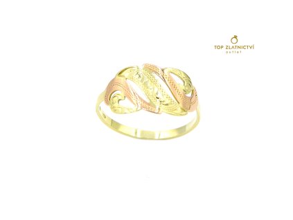 Zlatý prsten 1.63g