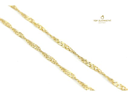 Zlatý řetízek 4.71g