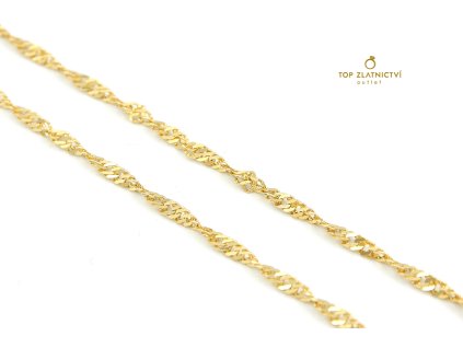 Zlatý řetízek 4.45g