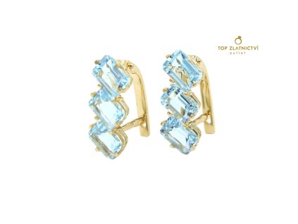 Zlaté náušnice 4.41g