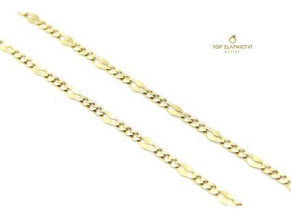 Zlatý řetízek 2.72g
