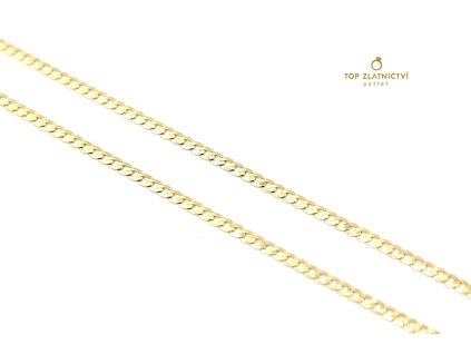Zlatý řetízek 1.74g