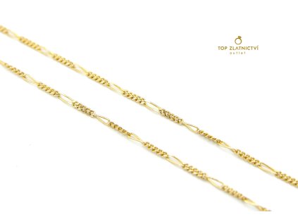Zlatý řetízek 2.27g