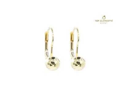 Zlaté náušnice 1.70g